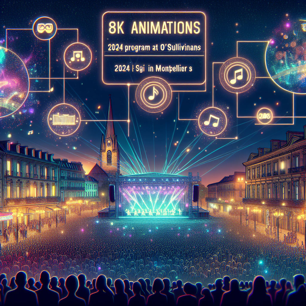 🎶 Montpellier : Découvrez le Programme 2024 des Animations O'Sullivans ! 🎤✨ Places, Billetterie, Réservations et Plus !