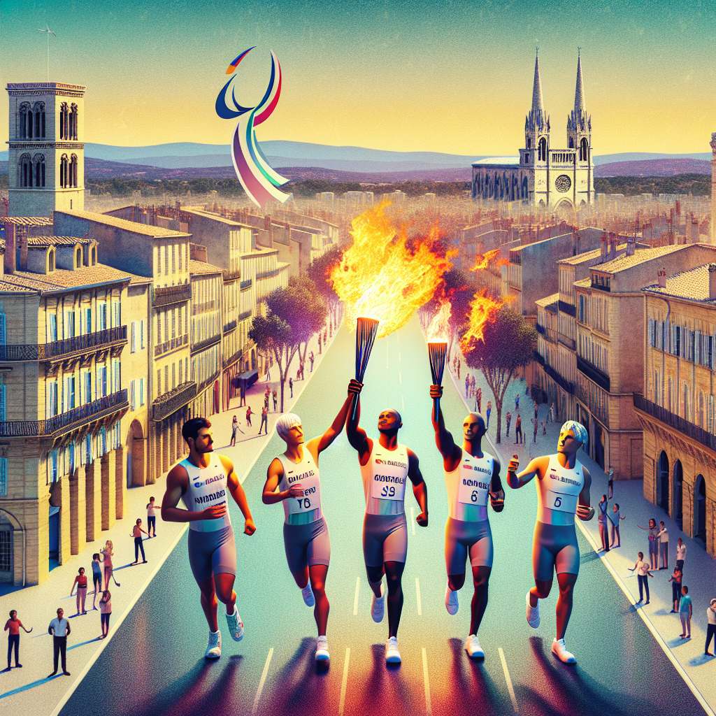 🥇 Jeux Paralympiques 2024 : Découvrez les Porteurs de la Flamme à Montpellier ce Dimanche 🔥