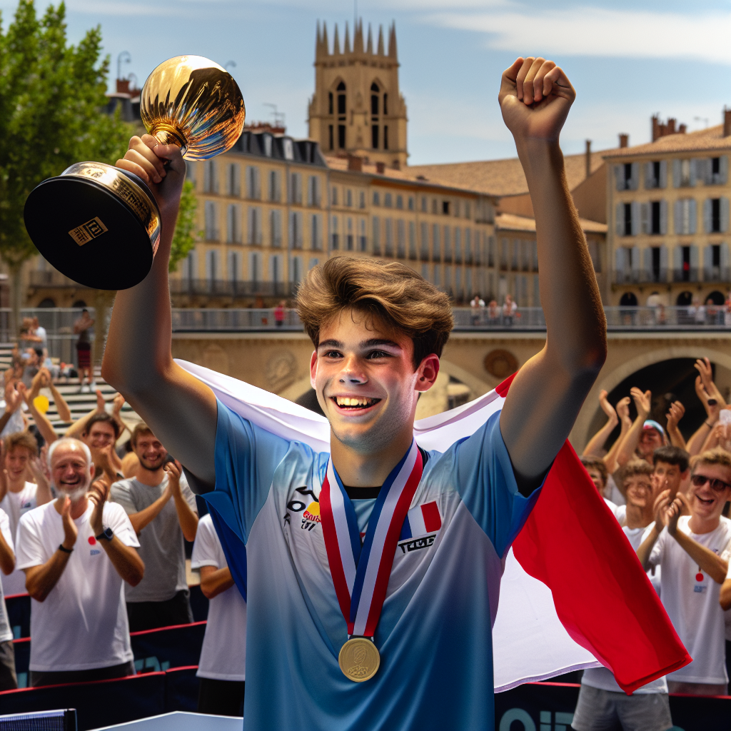 Montpellier. Une première pour le ping-pong français : Félix Lebrun champion du WTT