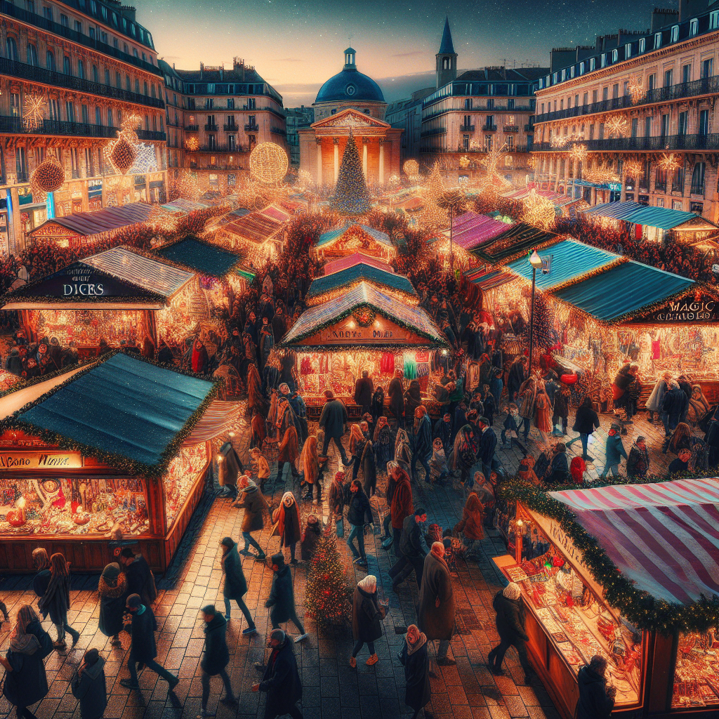 🎄✨ Plongée Magique au Marché de Noël de Montpellier 2024 : Dates, Horaires et Animations Féeriques !