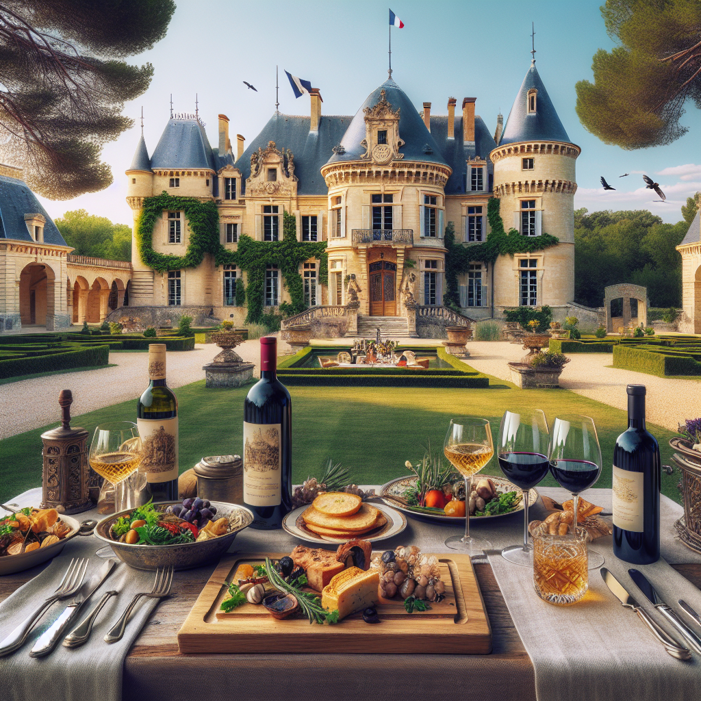 "Découvrez le Château de Flaugergues : un Voyage Gastronomique et Historique à Montpellier 🍷🏰"