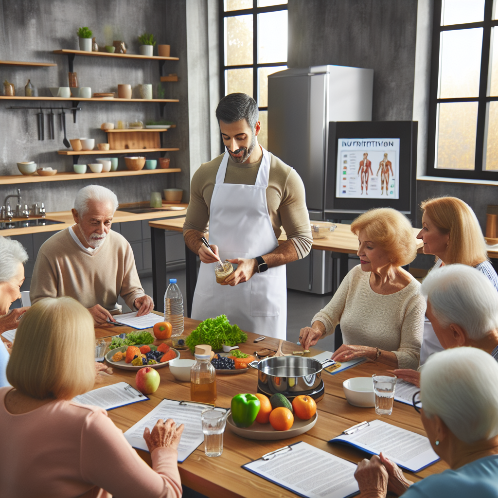 "L'art de Bien Manger 🍽️ : Ateliers Nutrition de l'Âge d'Or à Agde"