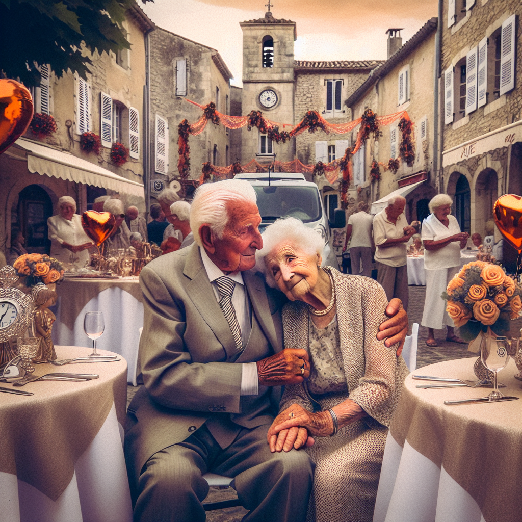 ✨ Célébration des Noces d'Or à Agde : Un Demi-Siècle d'Amour 🎉
