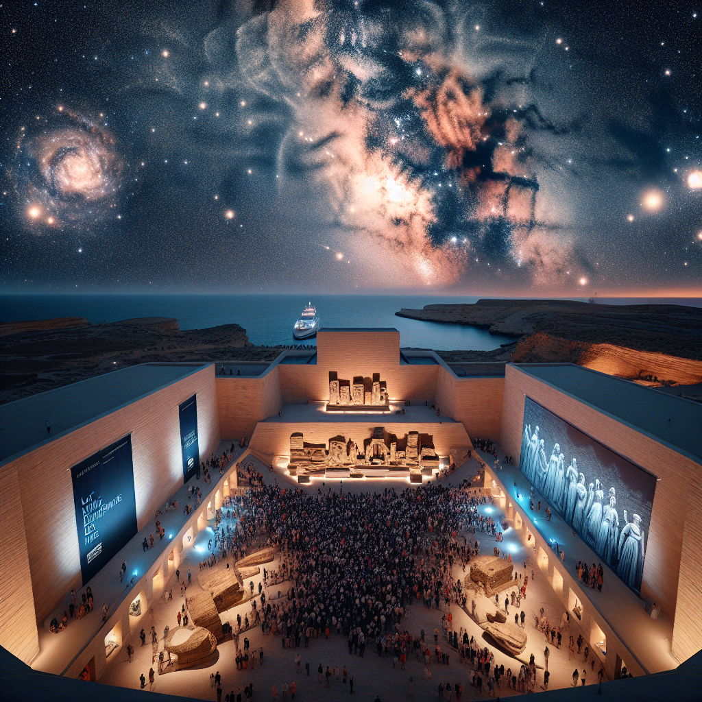 🌌✨ "La Nuit Européenne des Musées : Célébration des 40 Ans du Musée de l'Ephèbe à Cap d'Agde"