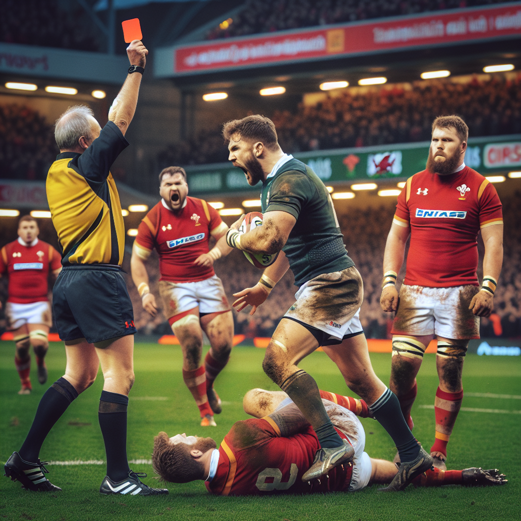 "🏉 Gestes scandaleux d'Etzebeth : carton rouge et lourde suspension à l'horizon pour le Springbok 🚫"
