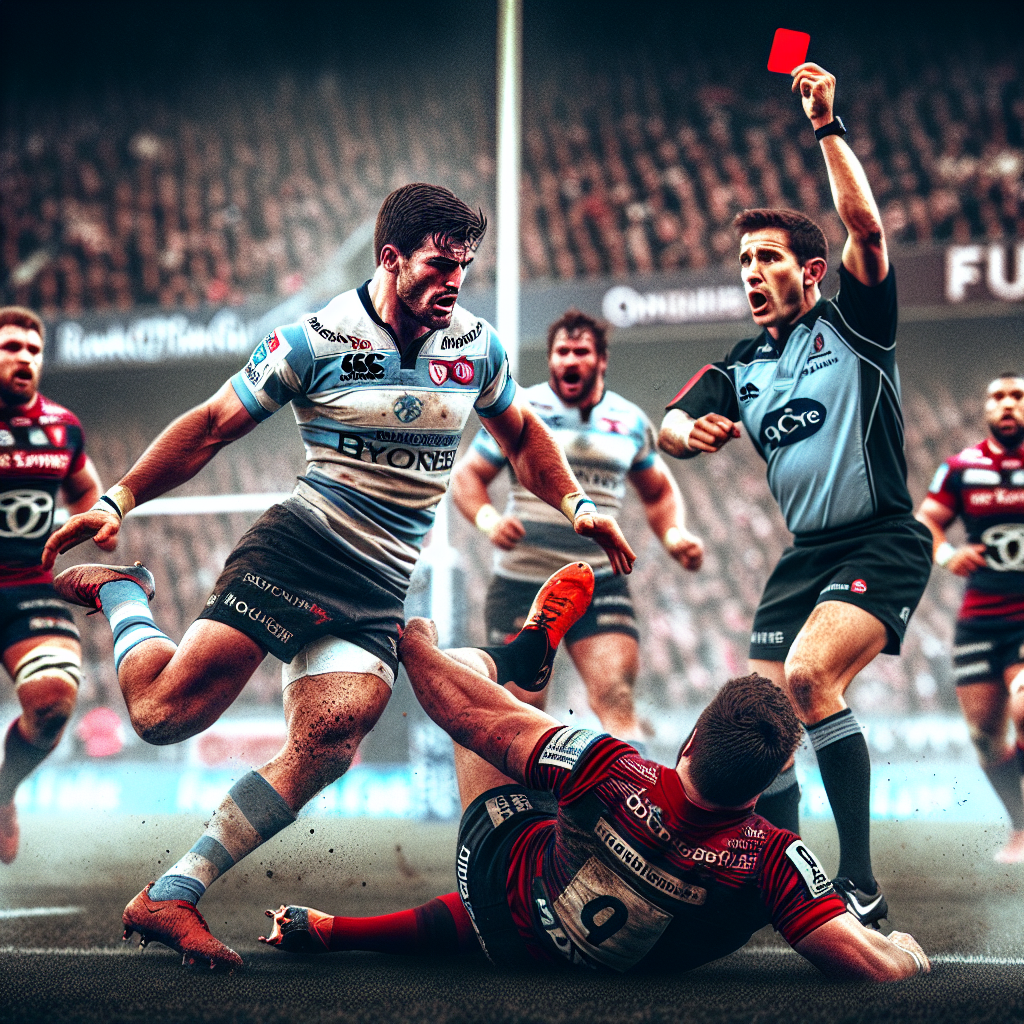 Coup bas en Top 14 : attaque vicieuse de Tarrit sur Elias avec tarit échappera-t-il à la sanction ? 🔥🏉