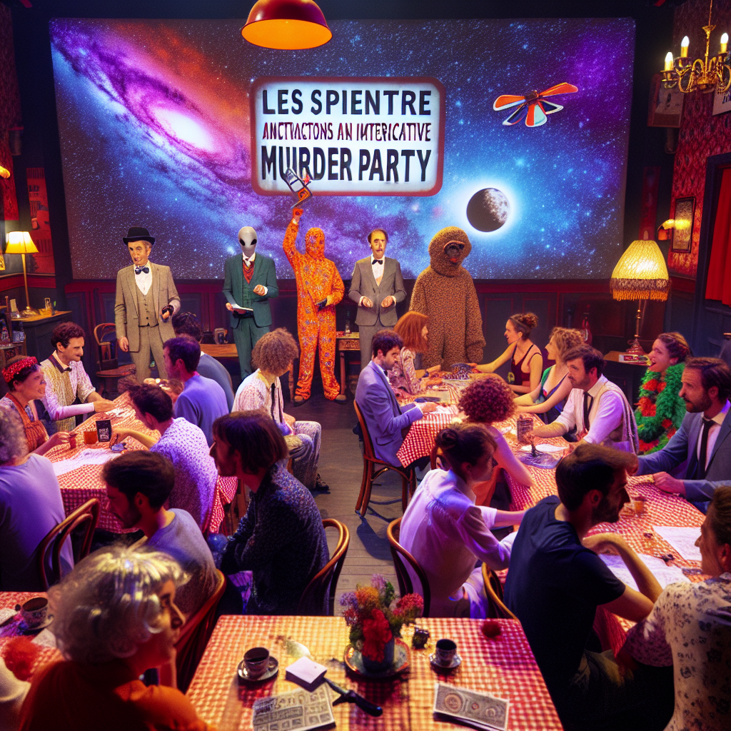 đđ "Cata-Cosmic : PlongĂ©e Ătrange dans la Murder Party au Théùtre le Point ComĂ©die de Montpellier ! đ"