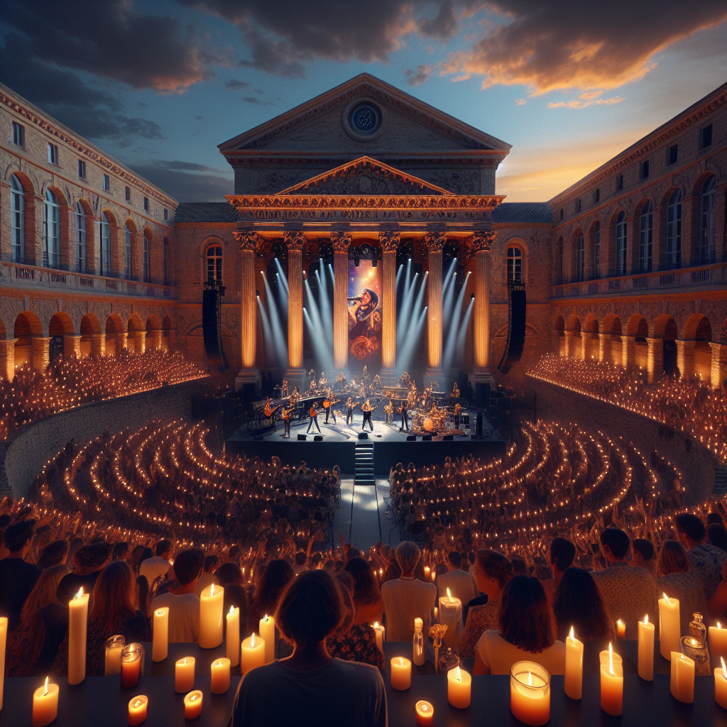 🎶✨ Voyage Musical : Concert aux Chandelles en Hommage à Bad Bunny à Montpellier 2025! 🎤💖