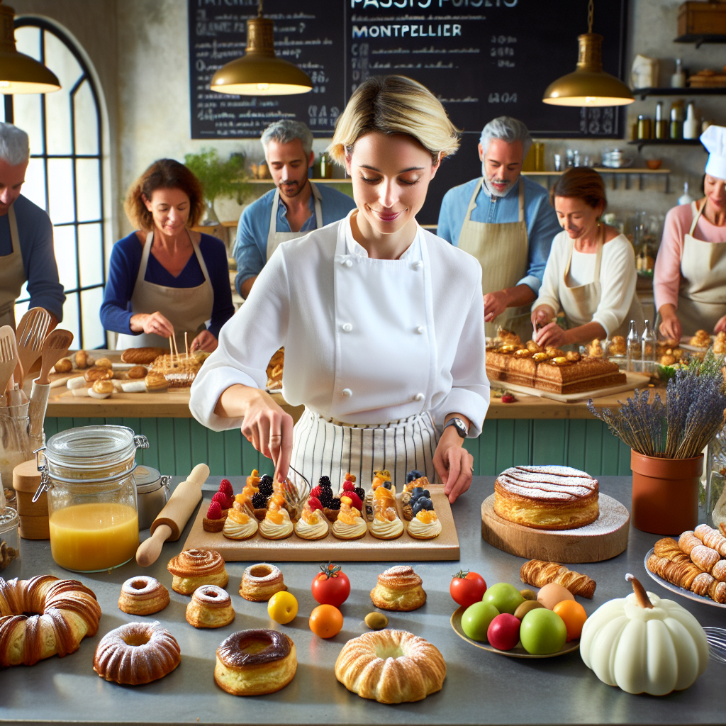 🍰 Découvrez l'Art de la Pâtisserie à Montpellier : Atelier Gourmand à Mauguio ! 🎉