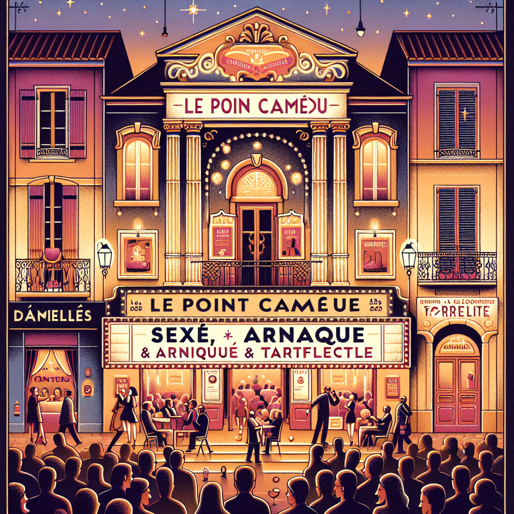 "Sexe, Arnaque & Tartiflette : Une Soirée de Rires au Théâtre Le Point Comédie 🍷😂"