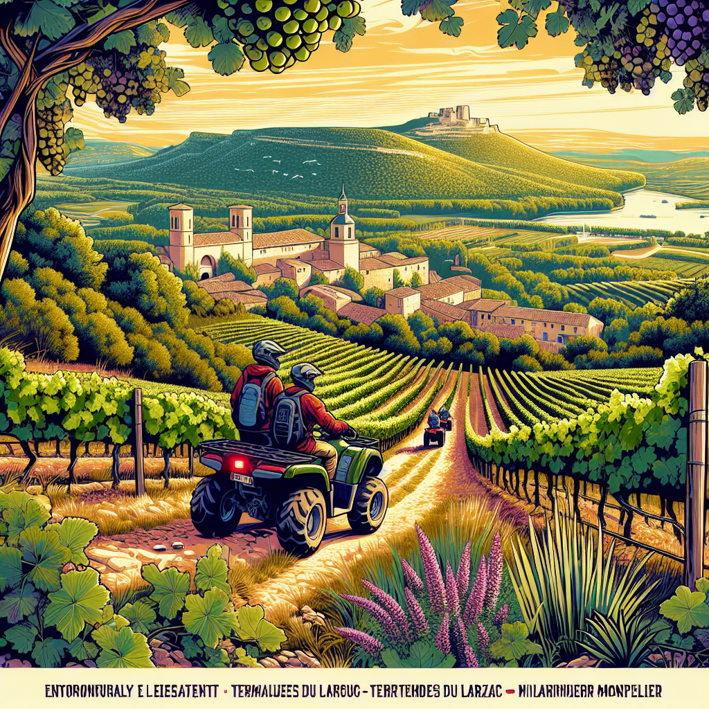 🍷🌲 "Aventurez-vous en Quad : Randonnée Oenotouristique Inoubliable près de Montpellier !"