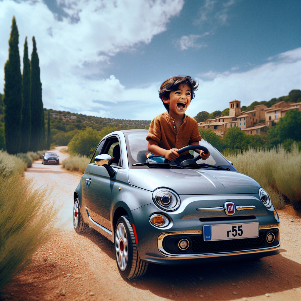 🚗✨ Offrez à Votre Enfant un Stage de Pilotage Inoubliable en Fiat 500 à Montpellier ! 🌟