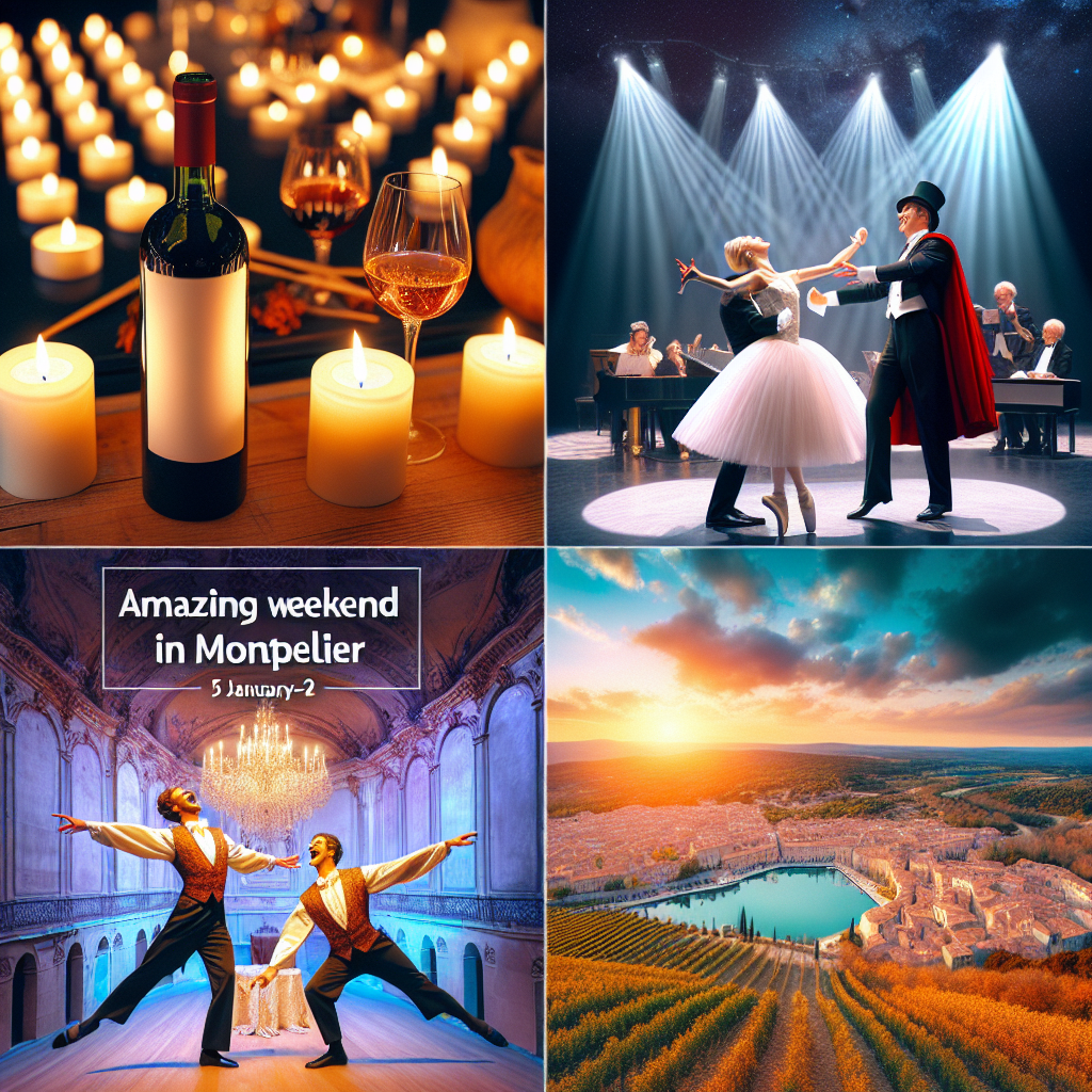 🌟 Explorez Montpellier : 5 Activités Incontournables du Weekend du 2 au 4 Janvier ! 🎉