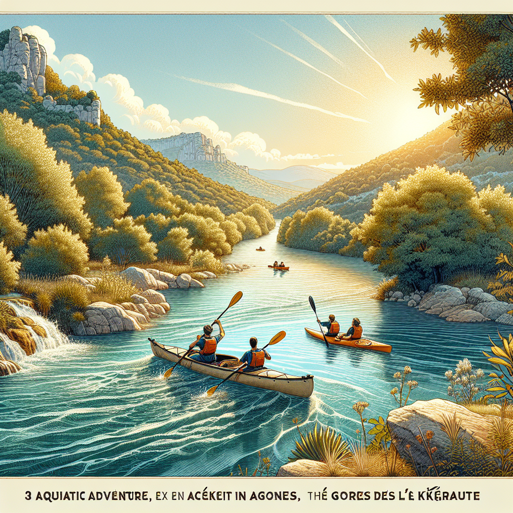 🌊 Découvrez les Cévennes en Canoë-Kayak : Aventure Aquatique à Agonès! 🛶