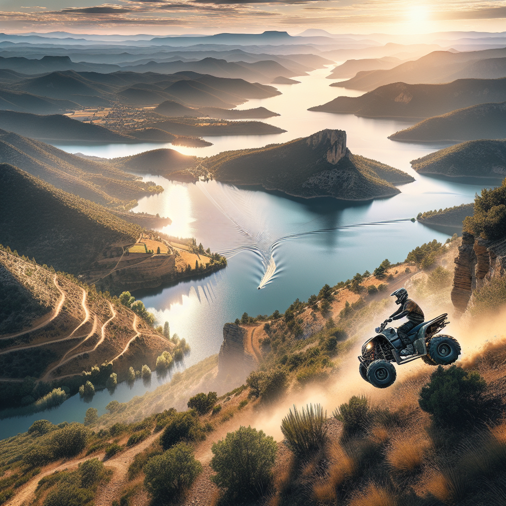 🏞️ Aventure Quad Inoubliable au Lac du Salagou : Explorez des Paysages Éblouissants ! 🚀