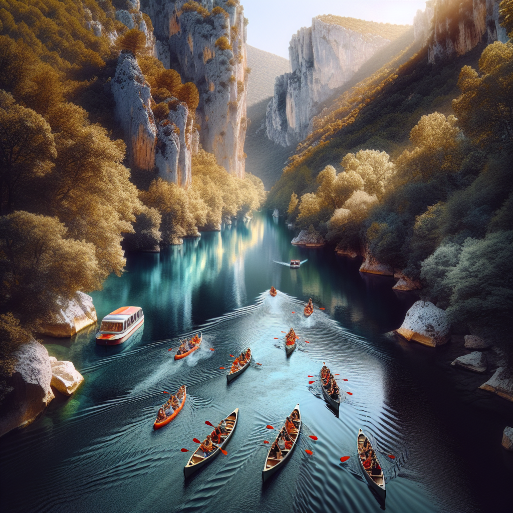 🌊 Explorez la Vallée des Moulins : Location de Canoë-Kayak à Saint-Guilhem-le-Désert 🚣‍♂️✨