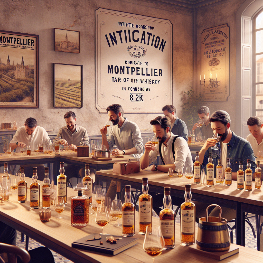 🥃 Découvrez l'Art du Whisky : Atelier d'Initiation à Montpellier 🌟