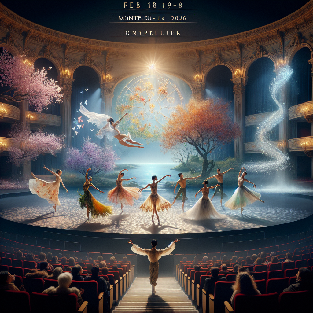 Spectacle de danse Les Saisons à Montpellier du 18 au 19/02/2026