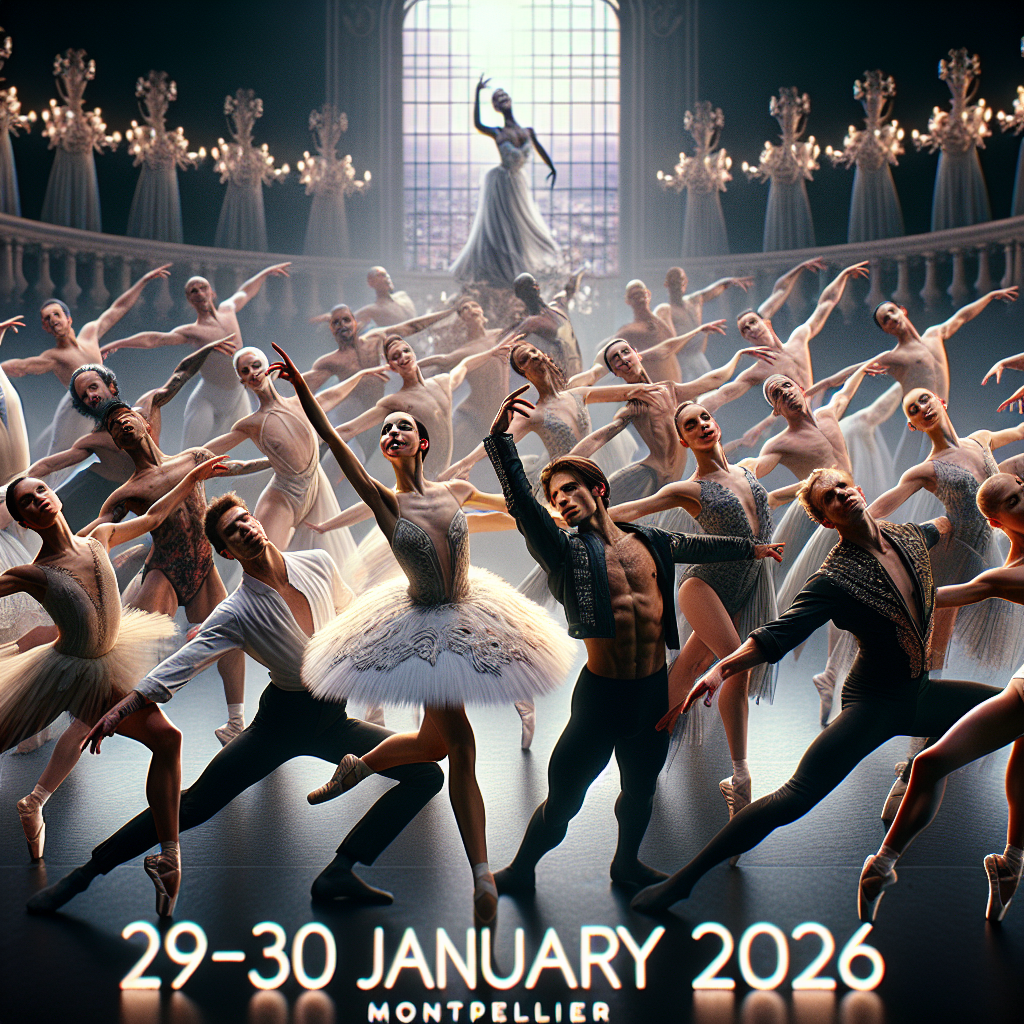 Spectacle de danse Amala Dianor et les Arts Florissants Gesualdo Passione à Montpellier du 29 au 30/01/2026