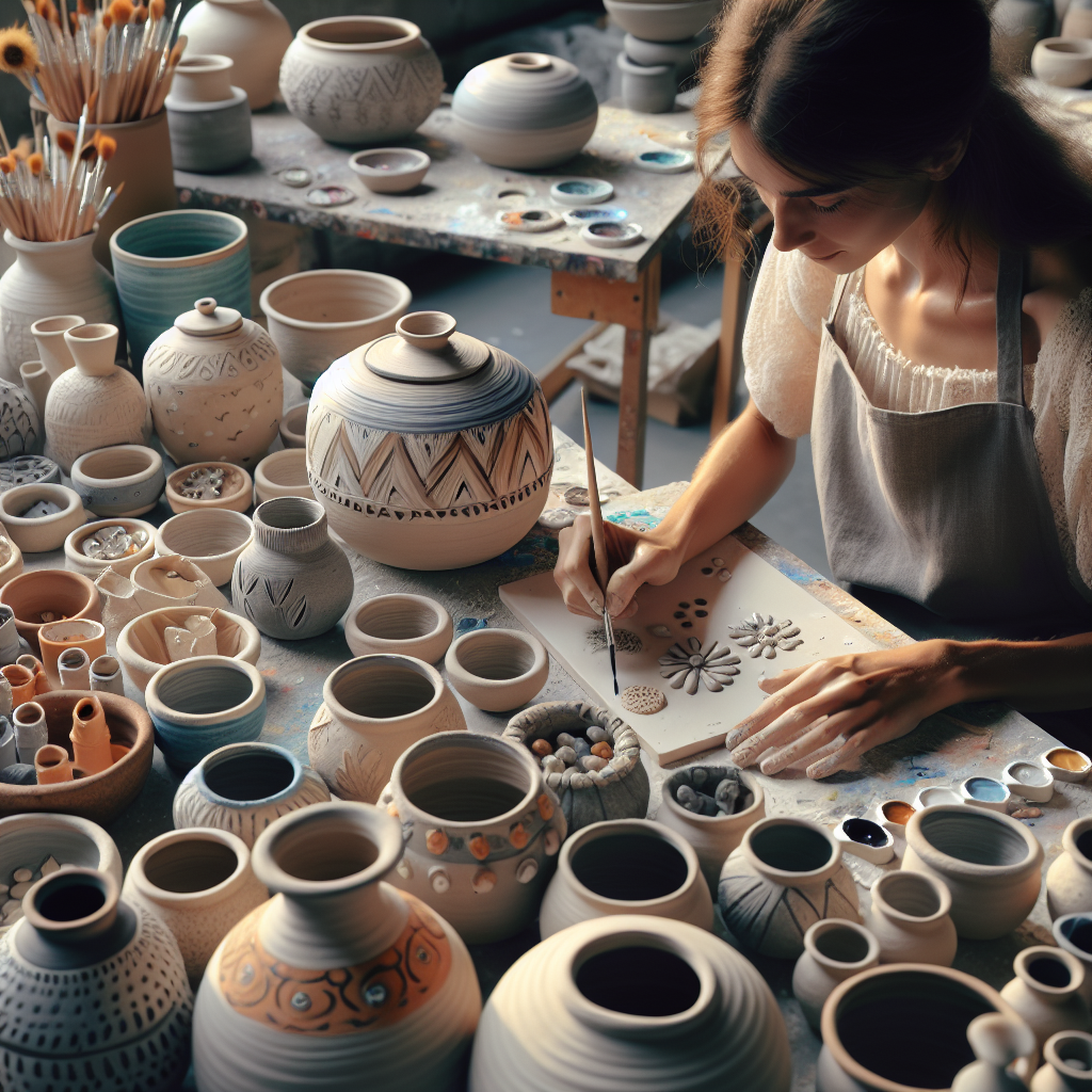 🎨 Créez Votre Chef-d'Œuvre : Atelier de Peinture sur Céramique à Montpellier ! ✨