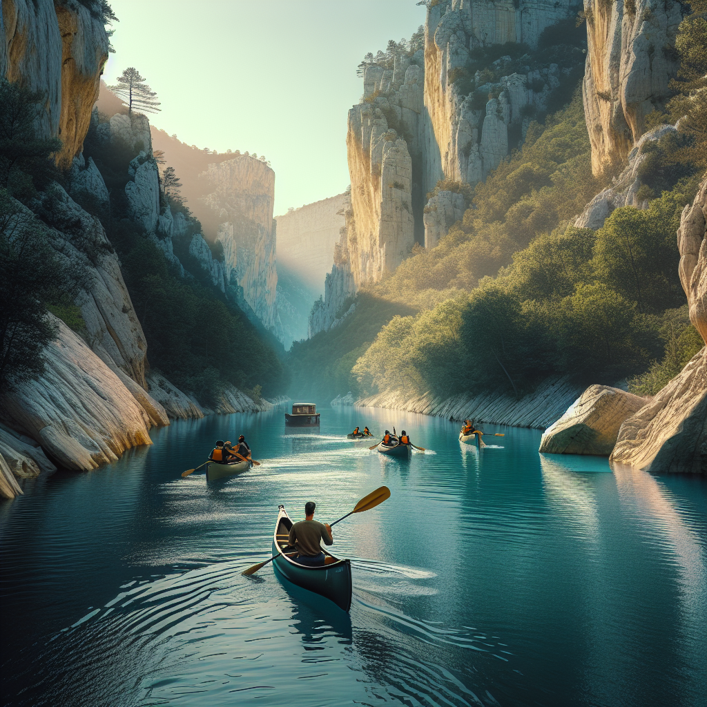 🌊 Explorez la Nature : Location de Canoë à Ganges - Parcours de 15 km! 🛶✨