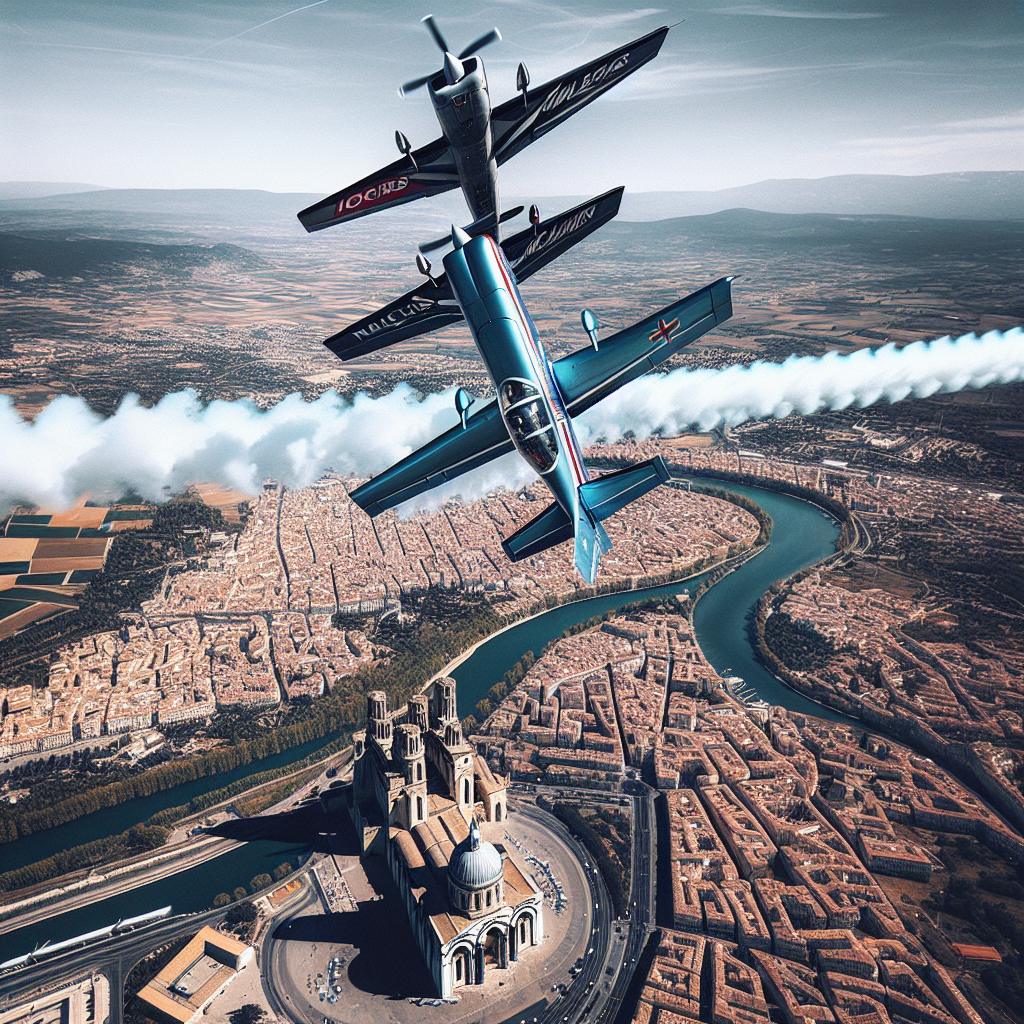 "🚀 Vivez l'Adrénaline : Baptême de Voltige en Patrouille à Montpellier ! ✈️"