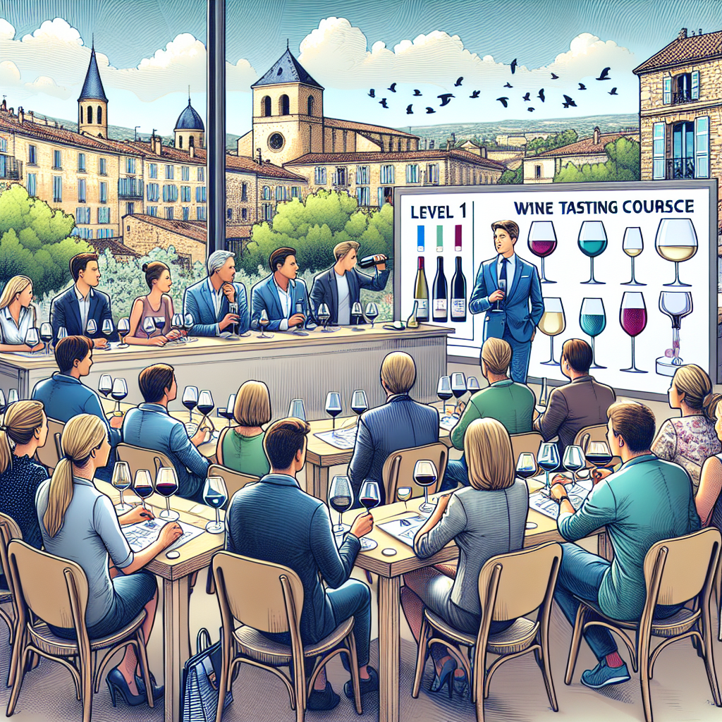 🍷 Découvrez l'Art de la Dégustation : Cours d'Œnologie Niveau 1 à Montpellier ! 🌟