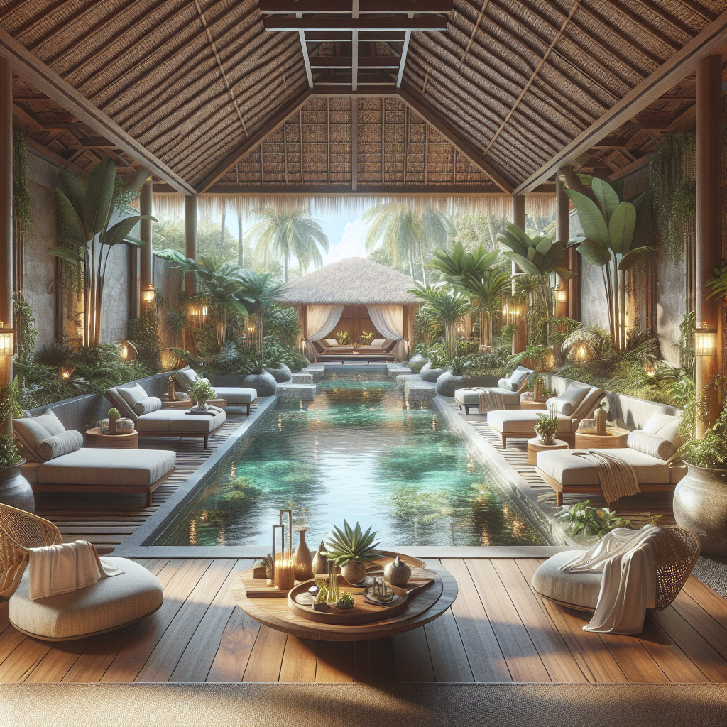 ✨ Évasion Bien-Être : Découvrez le Spa de l'Hôtel Disini à Castries ! 💆♀️🌿