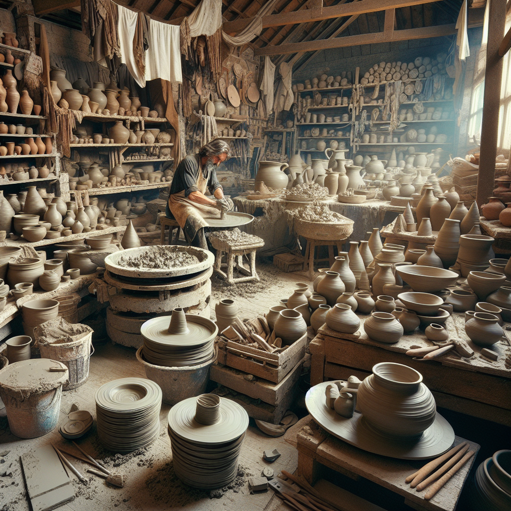 🎨✨ Plongez dans l'Art du Modelage : Atelier de Céramique à Lansargues 🍶❤️