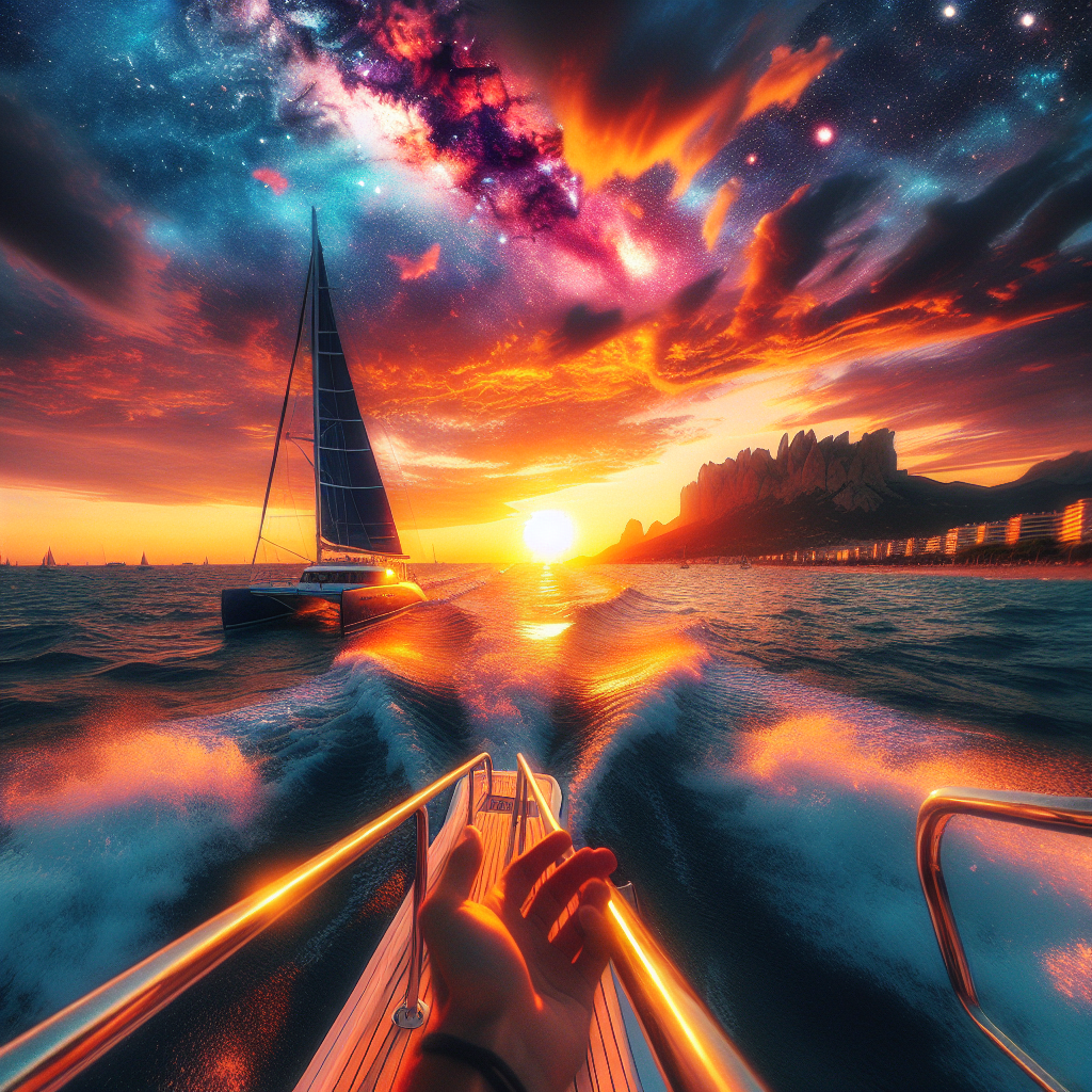 🛥️ **Embarquez pour une Soirée Love Boat en Catamaran à La Grande Motte !** ❤️