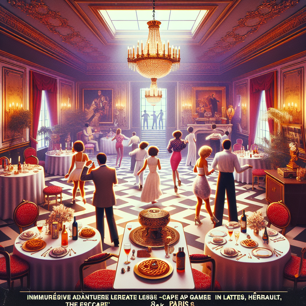 🔍 Plongez dans l'Aventure ! L'Escape Game "La Grande Évasion" à Montpellier 🚪✨