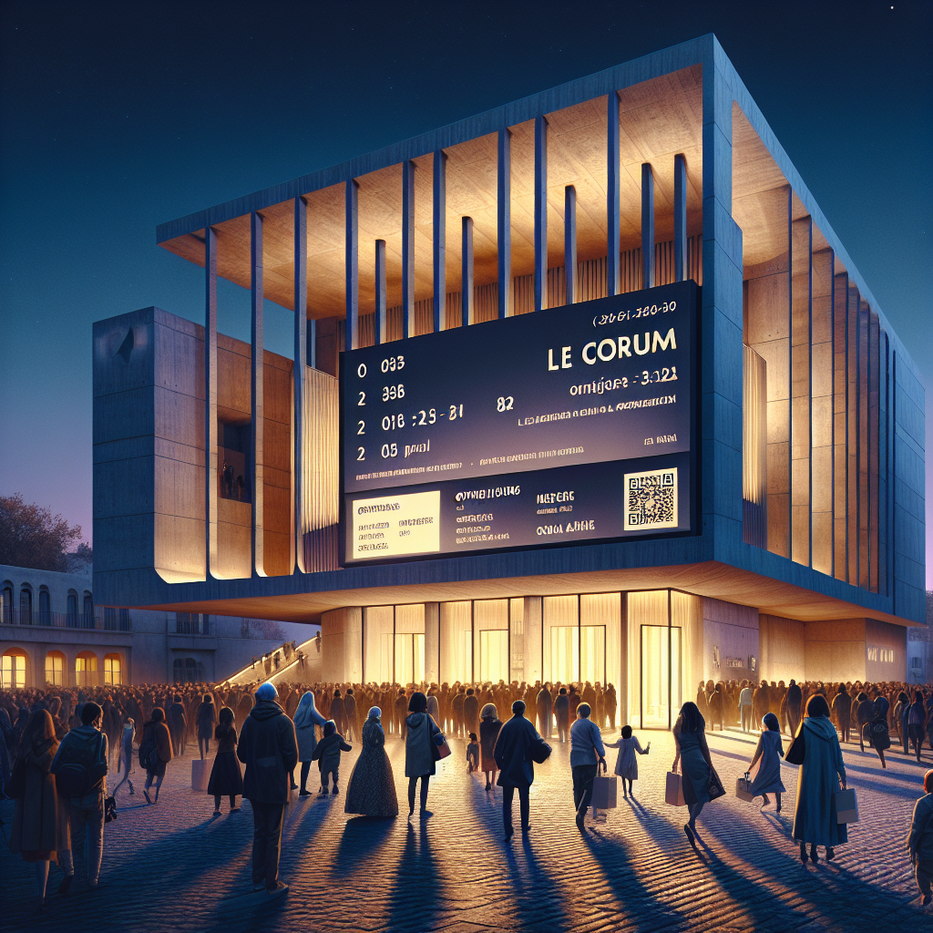 ✨ Le Corum à Montpellier : L'Envolée Musicale et Culturelle ! 🎶