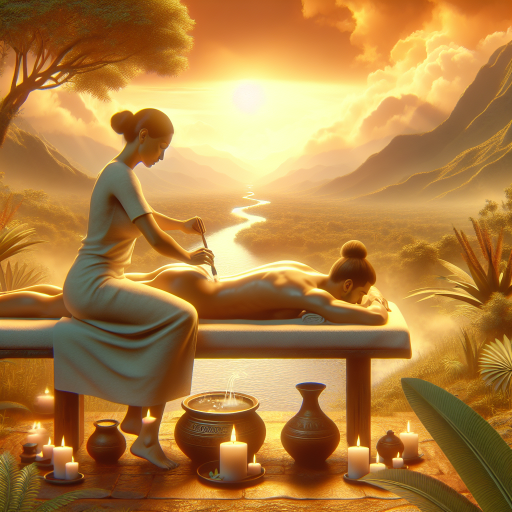 "🌿 Découvrez le Massage Drainant Ayurvédique Abhyanga à Frontignan : Éveillez Votre Bien-Être !"