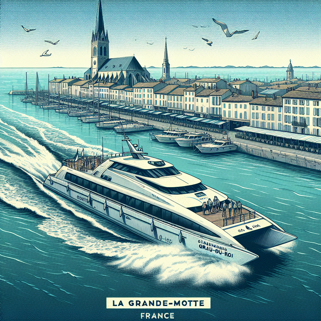 🌊 Explorez La Grande-Motte : Visite Guidée des Ports en Catamaran! 🛥️✨