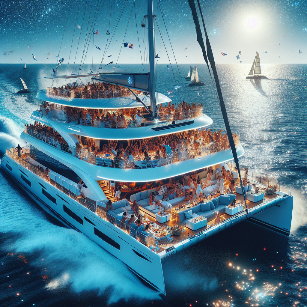 "🚤✨ Évadez-vous en Catamaran : La Famous Eat Party à La Grande-Motte ! 🍽️🎉 Dates, Horaires & Tarifs"