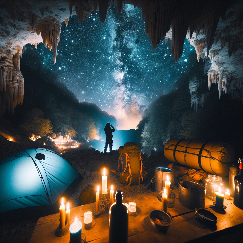 🌌✨ Nuit Étoilée en Grotte : Vivez une Spéléologie Inoubliable à Montpellier ! 🕯️🗺️