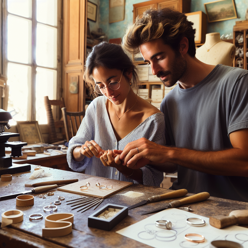 💍✨ Créez Votre Alliance Unique : Atelier Duo Près de Montpellier ! 👫❤️