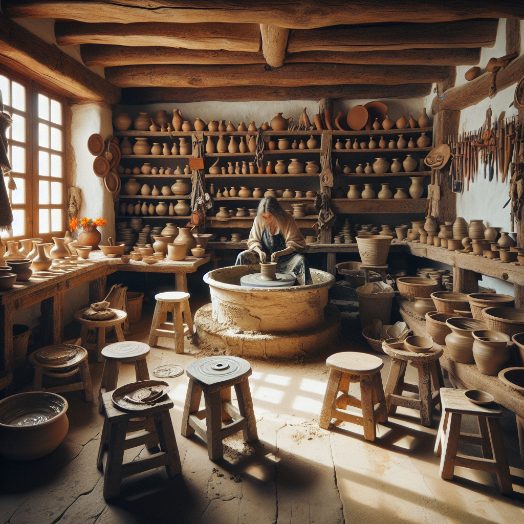 "🎨 Devenez Artisan : Atelier d'Initiation au Tour de Potier à Lansargues ! 🏺"