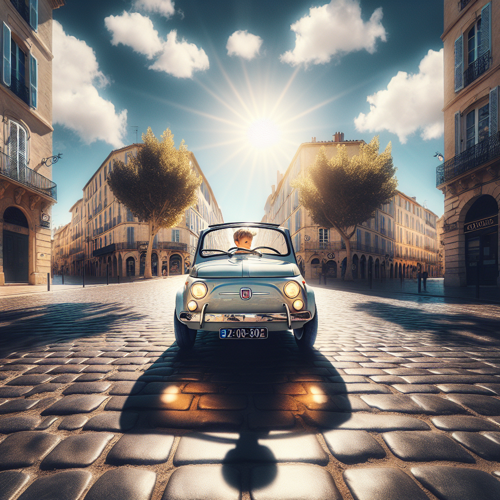 🚗✨ "Vivez l’Aventure : Stage de Pilotage Enfant en Fiat 500 à Montpellier"