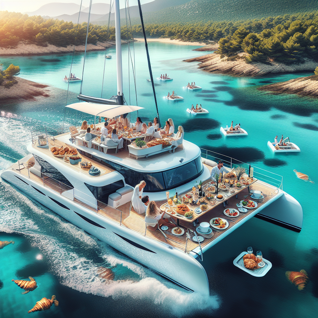 đ„ïžâš Ăveillez vos Sens : Brunch Nautique Inoubliable en Catamaran Ă La Grande Motte ! đđ„