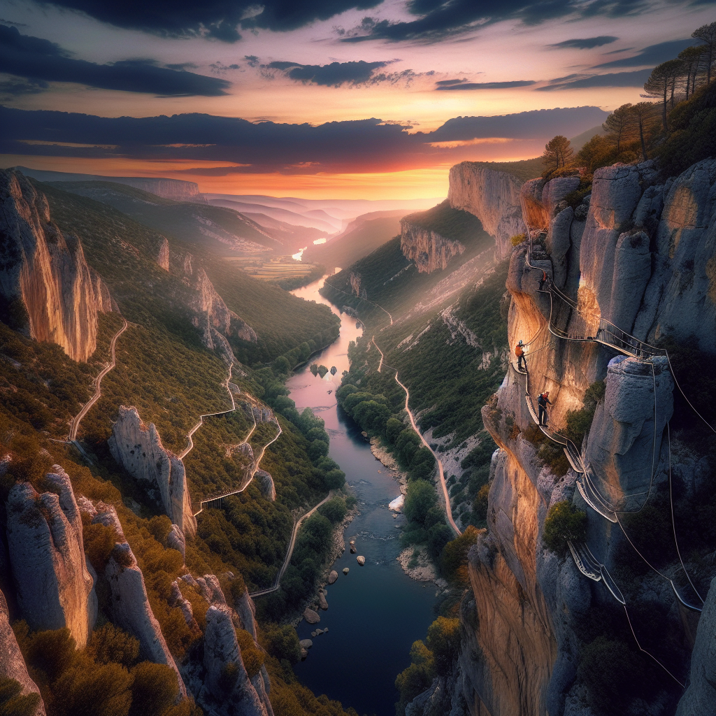 🌄 Aventure Épique : Découvrez la Via Ferrata du Vidourle à Saint-Sériès ! 🧗‍♂️ Tarifs, Dates & Horaires!