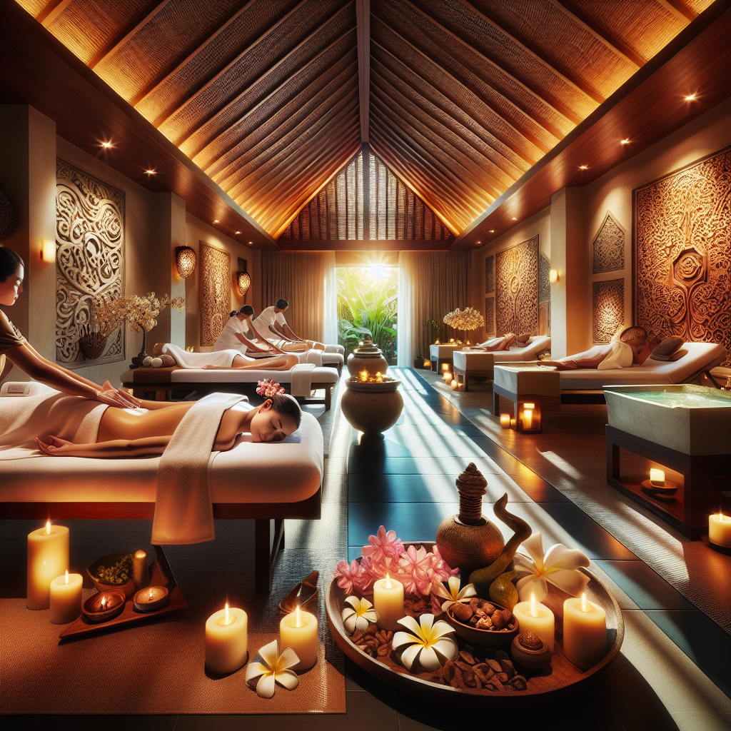 🌸 Plongez dans la Sérénité : Massage Revitalisant au Spa de l'Hôtel Disini à Castries ✨