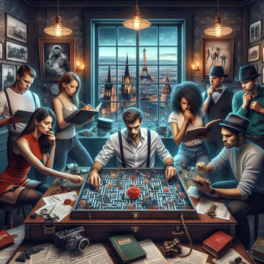 🔍 Plongez dans l'énigme : L'Escape Game "Folie Meurtrière" à Montpellier ! 🕵️‍♂️✨