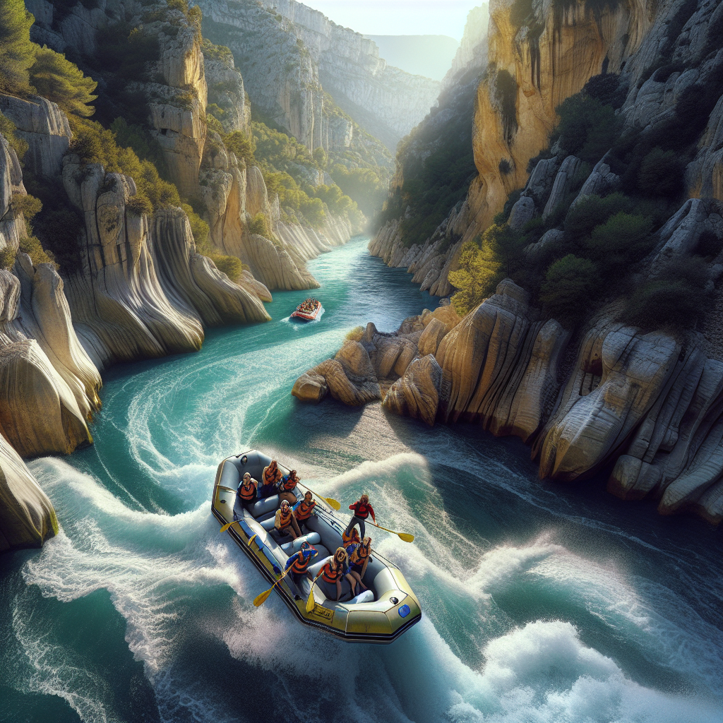🌊 Aventure Aquatique : Canoraft Inoubliable dans les Gorges de l'Hérault près de Montpellier! 🛶