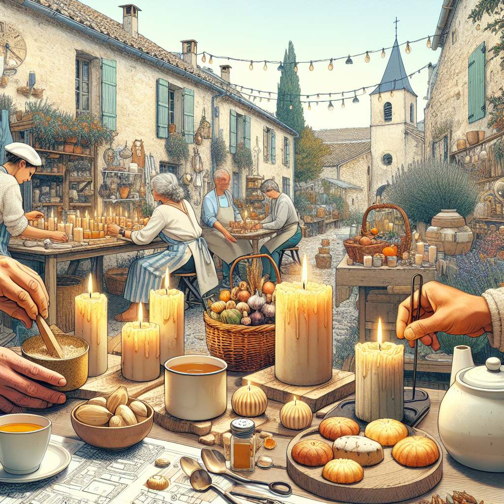 "🌱 Créez Vos Propres Bougies Végétales à Fabrègues : Un Atelier Incontournable ! 🕯️"