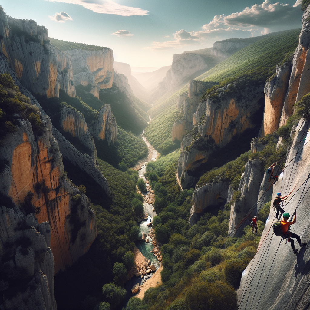 🌲 Aventure Époustouflante au Parcours Rando-Rappel du Verdus près de Saint-Guilhem-le-Désert! 🧗‍♂️