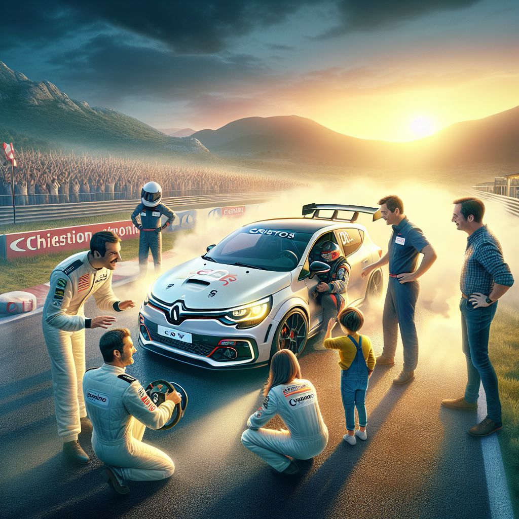 "Offrez à votre Enfant une Aventure Époustouflante en Clio IV RS à Montpellier 🚗💨"