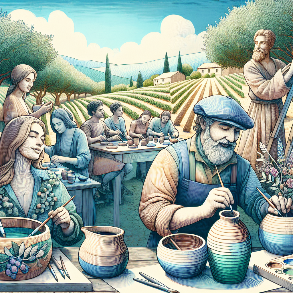 đš CrĂ©ez Votre Chef-d'Ćuvre : Atelier de Peinture sur CĂ©ramique Ă Lansargues ! đ