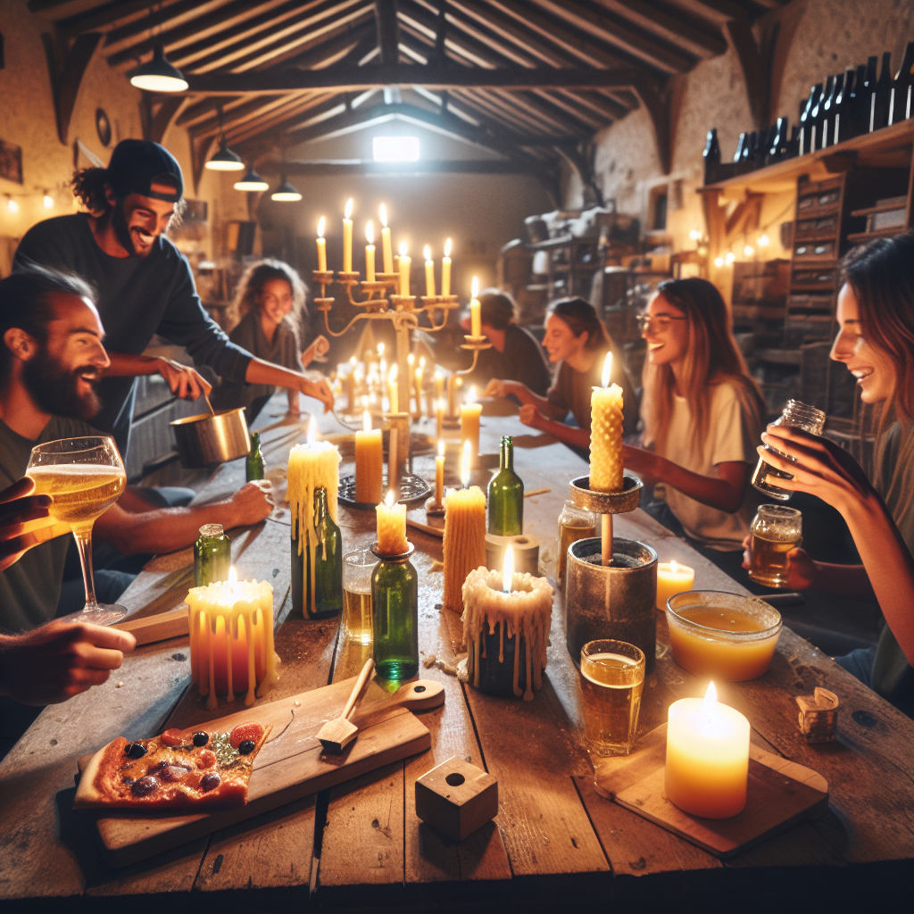 "đ CrĂ©ez Vos Propres Bougies et DĂ©gustez un ApĂ©ro Ă FabrĂšgues ! đŻïžđ·"