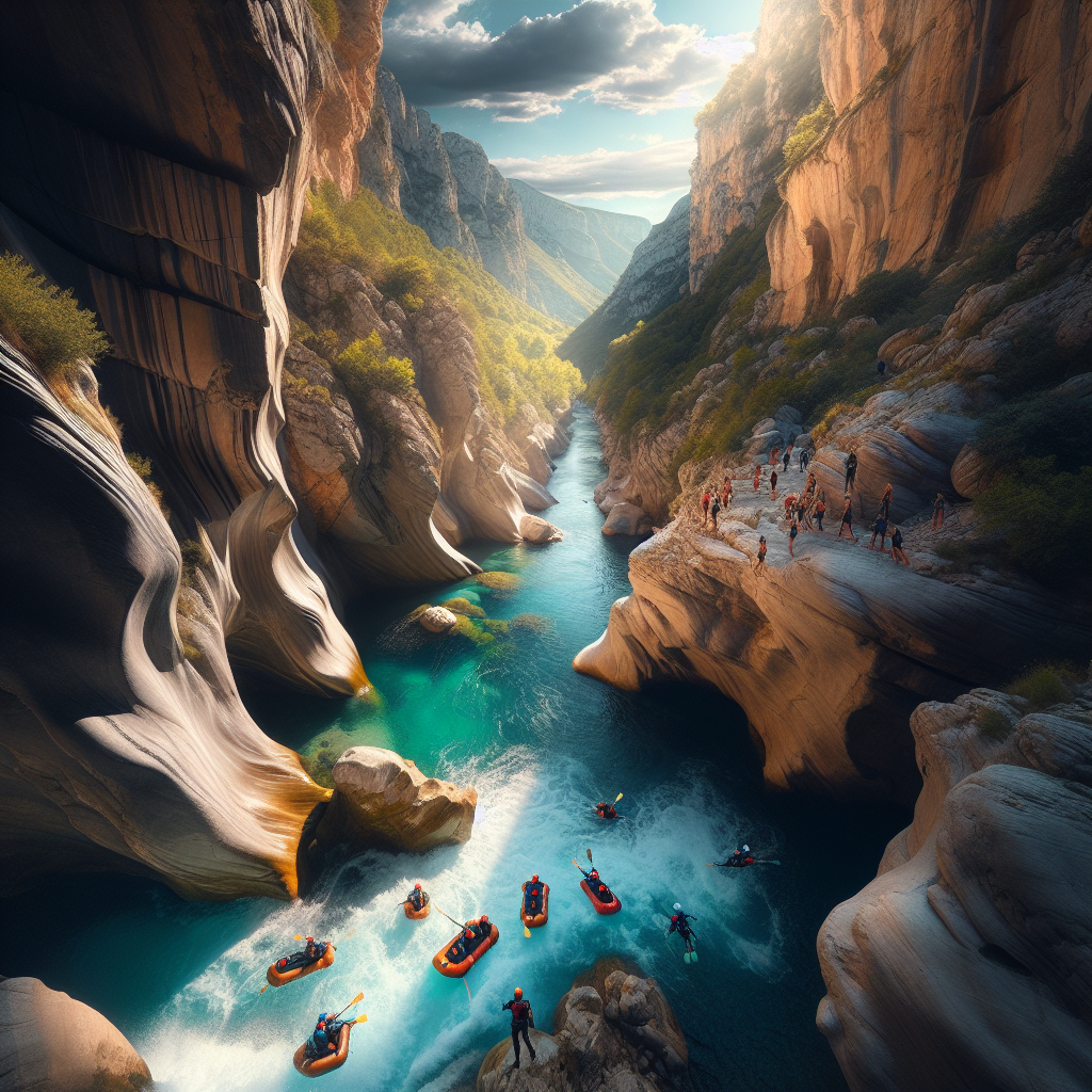 đđïž "Canyoning au cĆur des Gorges de l'HĂ©rault : Aventure Ăpoustouflante Ă Saint-Guilhem-le-DĂ©sert !"